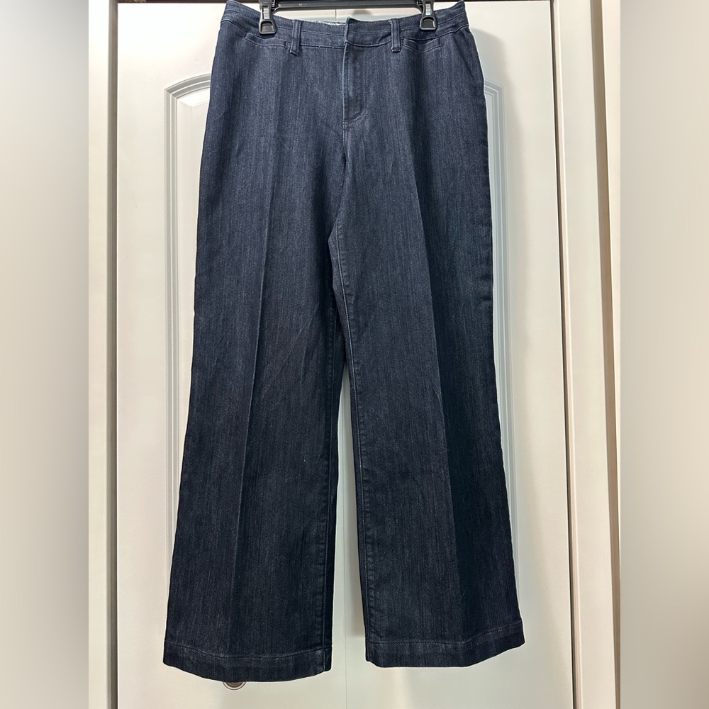 CHICO’S Platinum Denim 2 Melissa RG Trouser wide leg jeans - Picture 16 of 16
